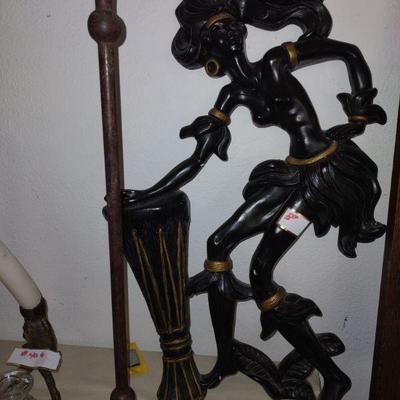 African drummer-dancer