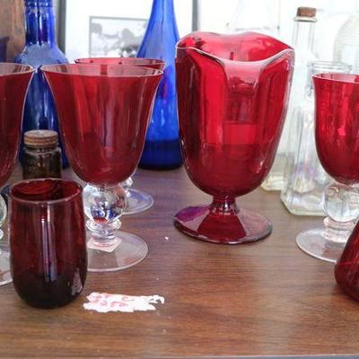 Ruby Glassware