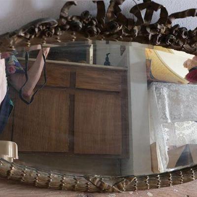 Heavy Ornate Mirror 2