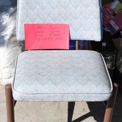 1950s Vinyl Chairs (5)