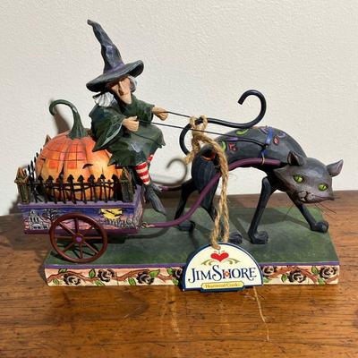 (16PC) JIM SHORE HALLOWEEN & HOLIDAY FIGURES | Jim Shore Easter, Halloween, Autumn and Valentines Day Figures. Also included are a...