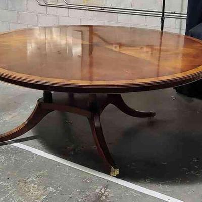 Large Round Dining Table