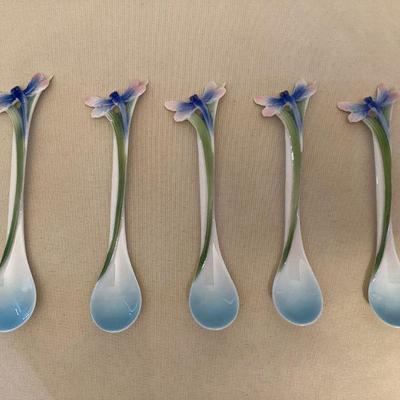 MTT187 Alii Porcelain Dragonfly Spoons New