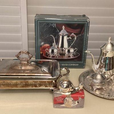 MTT217 Silverplate Serving Ware