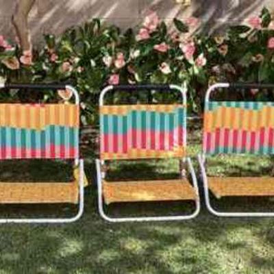 MTT090 Five Sun Squad Beach Chairs New 