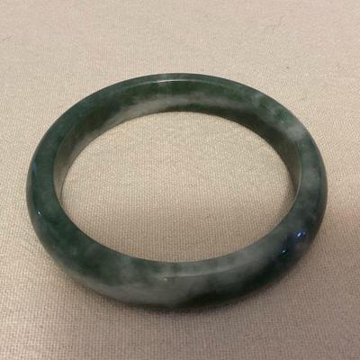 MTT237 Dark Green Jade Bracelet 