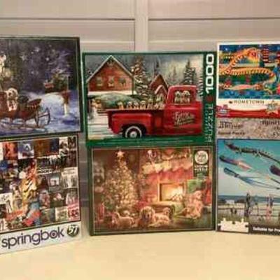 MTT176 Six Fun Jigsaw Puzzles New