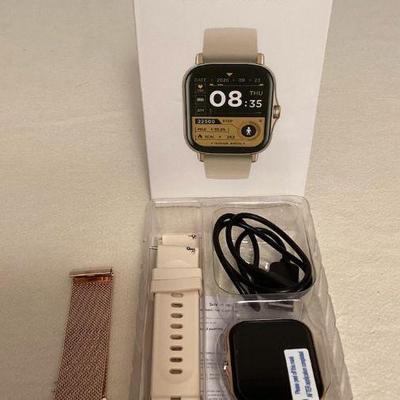 MTT005 Gold Toned Smart Watch New