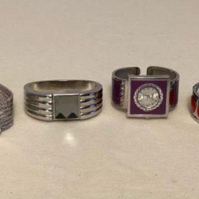 MTT011 Six Womenâ€™s Silver Toned Watches