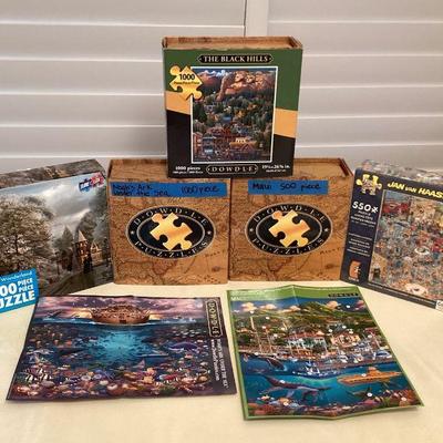 MTT192 Five Fun Jigsaw Puzzles New