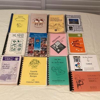 MTT071 Thirteen Vintage Local Style Cookbooks 