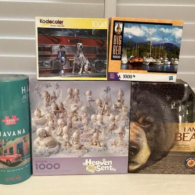 MTT027 Five New Jigsaw Puzzles 