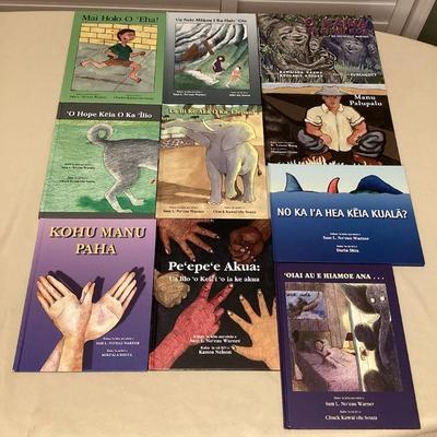 MTT149 Ten Hardcover Hawaiian Childrenâ€™s Books 