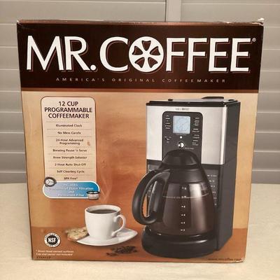 MTT053 Mr. Coffee 12 Cup Programmable Coffeemaker New
