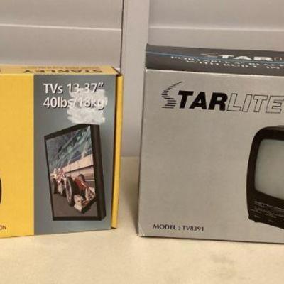 MTT111 Portable 5â€ TV & Stanley Tilt TV Wall Mount New