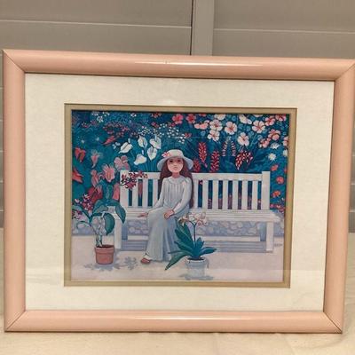 MTT079 Framed Rosalie Prussing Picture 
