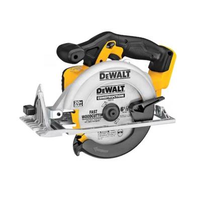 GICH019 DEWALT 20-volt Max 6-1/2-in Cordless Circular Saw (Bare Tool)	5150 RPM motor delivers power and speed to make the most demanding...