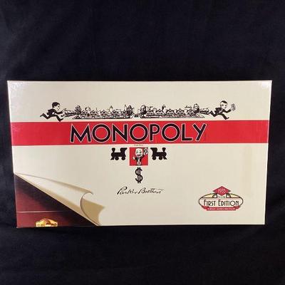 DONLAR109 Monopoly First Edition Wood Box Reproduction	This is a Momopoly first edition wood box reproduction board game. This board game...