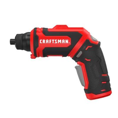 GICH004 CRAFTSMAN 4-volt 1/4-in Cordless Screwdriver	Pivot allows for accessing tight spaces
