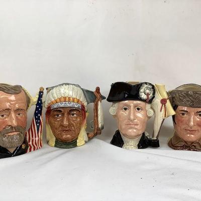 JIFI302 Royal Doulton Antagonists Collection	Characters include: Â Ulysses Grant, Custer and Sitting Bull, George Iii and George...