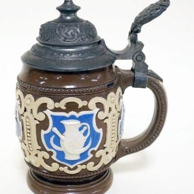 1100	METTLACH STEIN, APPROXIMATELY 7 IN H
