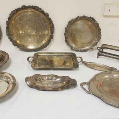 1259	GROUP OF ASSORTED SILVERPLATE
