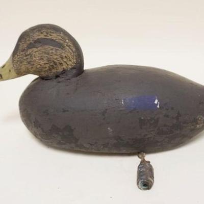 1066	ANTIQUE WOOD DUCK DECOY, APPROXIMATELY14 IN X 6 IN X 8 IN H
