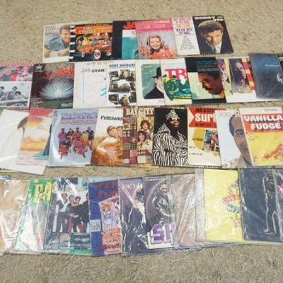 1308	COLLECTION OF ROCK, JAZZ, ETC ALBUMS, ALBUMS HAVE ODOR FROM BEING STORED IN BASEMENT
