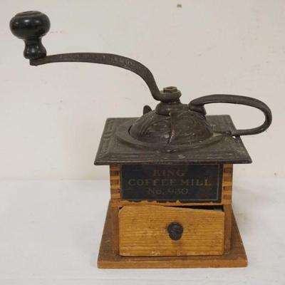 1278	KING COFFEE MILL, TABLE TOP NO 930, APPROXIMATELY 10 IN HIGH
