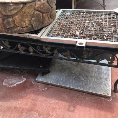 double fire pit $110