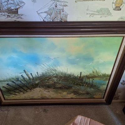 Beach Landscape Art 
E.  King
44x32