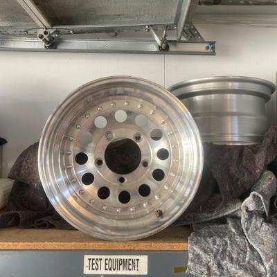 aluminum wheel set