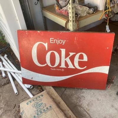coke sign