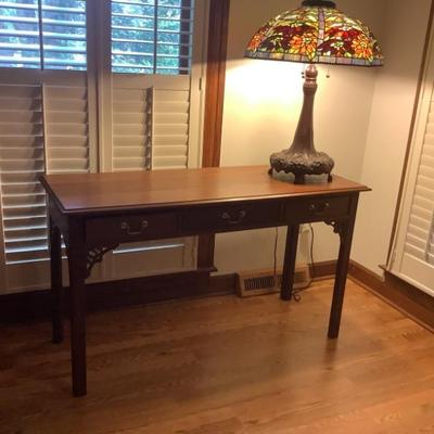 SOLD $55 sofa table with 3 drawers 30