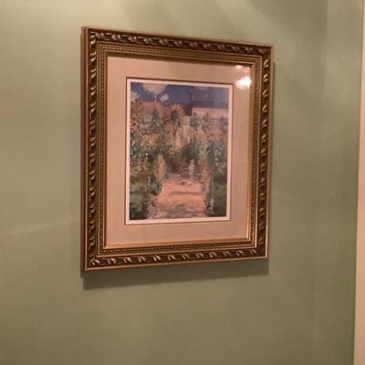 Monet print 