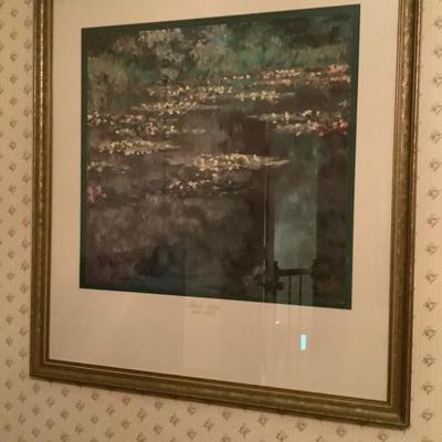 Monet print 