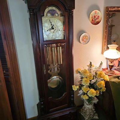 Howard Miller Grandfather clock.  Works great!