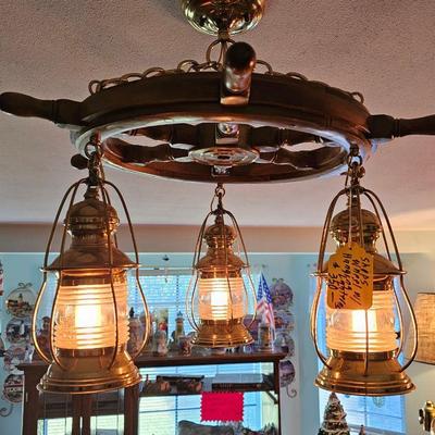 Nautical hanging chandelier 