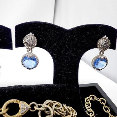Lot 62 - Judith Ripka Sterling Silver Jewelry 