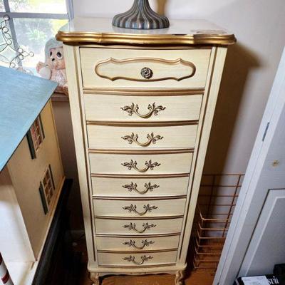 Lot 56 - Vintage French Provincial Lingerie Chest 
