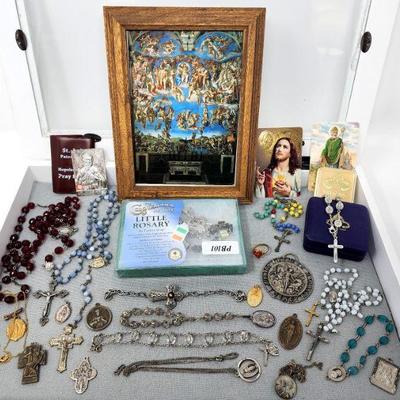 Lot 86 - Rosaries & More! 