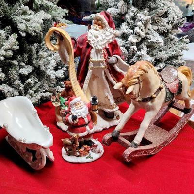 Lot 96 - Valerie Parr Hill Santas & More! 