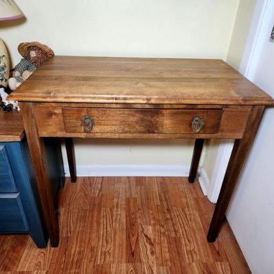 Lot 65 - Pair of Antique Tables with Drawers 
