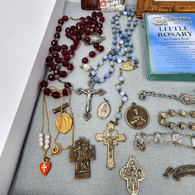 Lot 86 - Rosaries & More! 