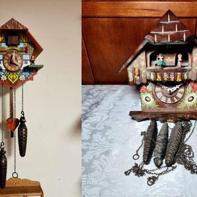 Lot 72 - Vintage Cuckoo Clocks 