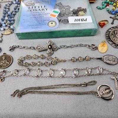 Lot 86 - Rosaries & More! 
