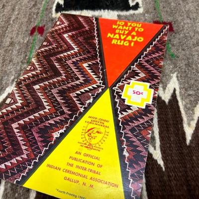 Vintage Navajo Native American Blanket