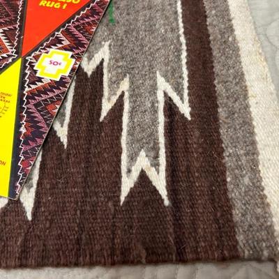 Vintage Navajo Native American Blanket