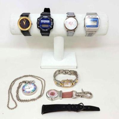 #1100 â€¢ (5) Watches & (2) Pocket Watches
