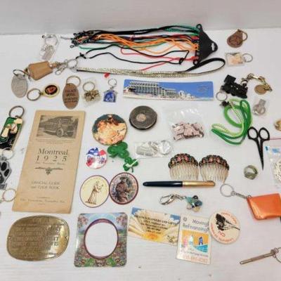 #1812 â€¢ Key Chains, Refrigerator Magnets, Hair Pins & Pins
